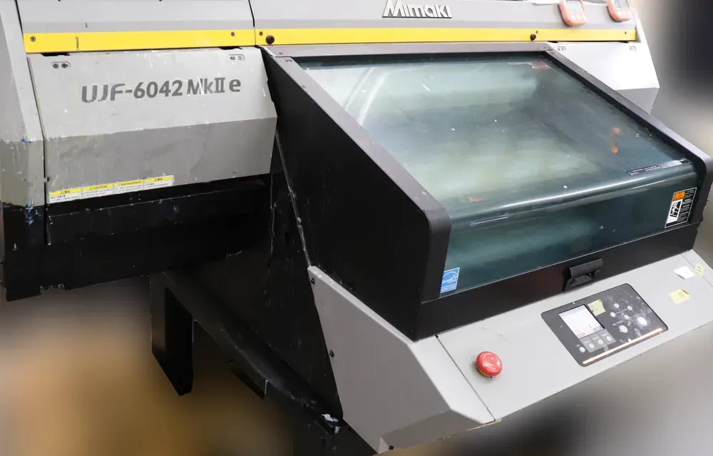 MIMAKI（福岡の自社工場の設備）